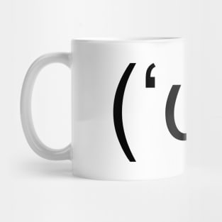 (‘ω’) Cat Face Mug